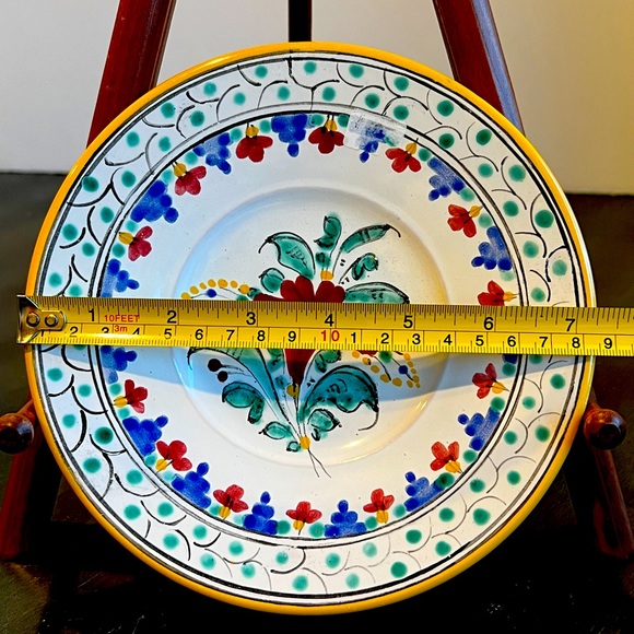 VTG NK R Morava Wall Plate. Handpainted In Slovenia. # 62 - Picture 2 of 4